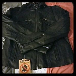 Cute Vegan Leather Jacket